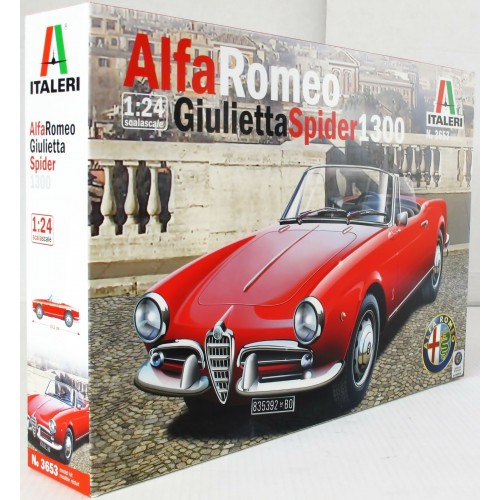1/24 Italeri Giulietta Sprider 1600 3653